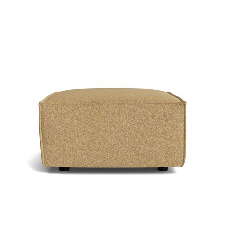 Lyon Pouf Hocker 98x86 cm in Puente Gelb, moderner Sitzkomfort für Ihr Zuhause, stilvolles Design und äußerst komfortabel gepolstert.