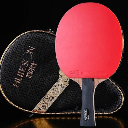 HUIESON HSZYPPP02 Ammattimainen 7 tähden pöytätenniksen maila ping pong -mela senioreille