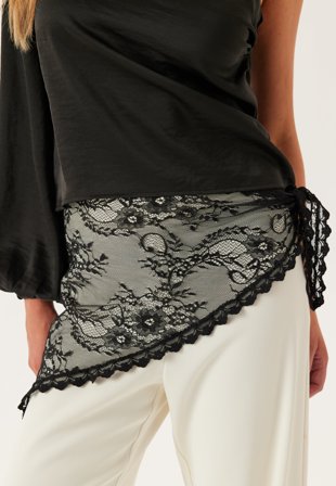 VILA-Vialiva Lace Scarf-Onesize