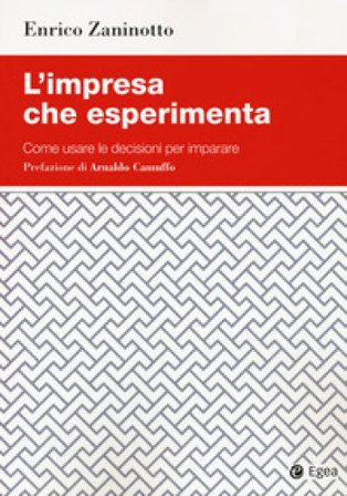 L'impresa che esperimenta. Come usare le decisioni per imparare Enrico Zaninotto