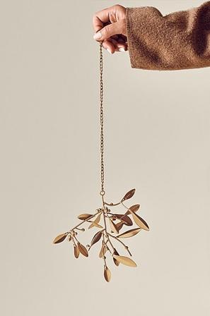 Jotex - Decoratie Hangend Messing Messing - MISTEL - Koop Kerstboomdecoratie bij Jotex