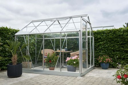 Halls Popular 86 SO0172 Växthus 5,0 m², aluminium, Växthus & orangerier