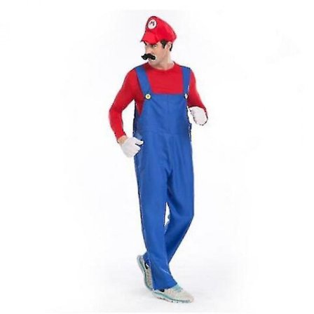 Super Mario Bros. Kostyme for Voksne Menn
