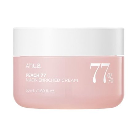 ANUA Viso PEACH 77 Niacin Enriched Cream 50ml - Gel illuminante