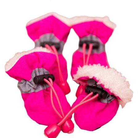 4 KPL Koiran Tossut Ulkoiluun, Koiran Jalkojen Suojat Sisätiloihin, Vammoilta Suojaavat Lemmikin Liukuestepohjalliset Juoksukengät Vedenpitävät Tossut