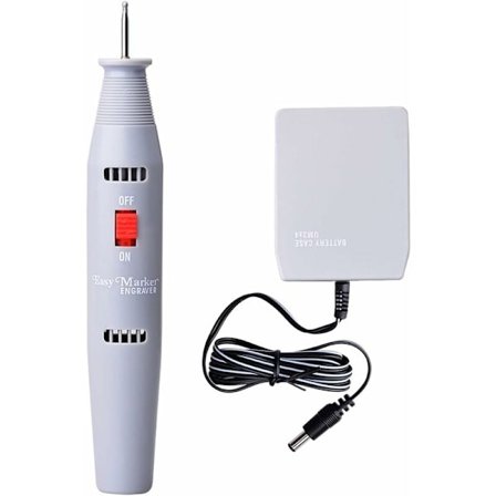 Elektrisk graveringsmaskine, DIY elektrisk gravering graveringsmaskine udskæringsværktøj til kontorartikler eller brevpapir, jade agat, metal, glas, 