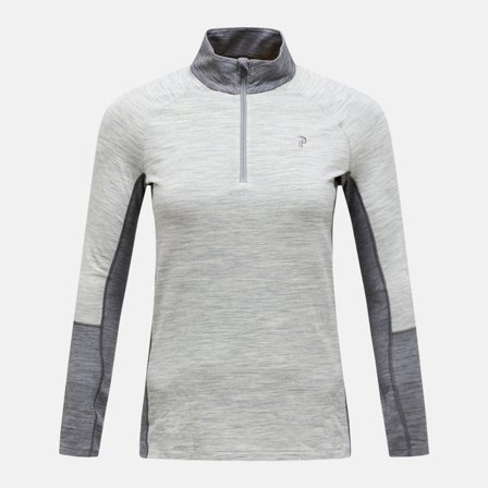 Peak Performance - Magic Half Zip Wool-blend Baselayer Damen