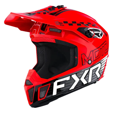 Crosshelm FXR Clutch Kinder 26 Rot S