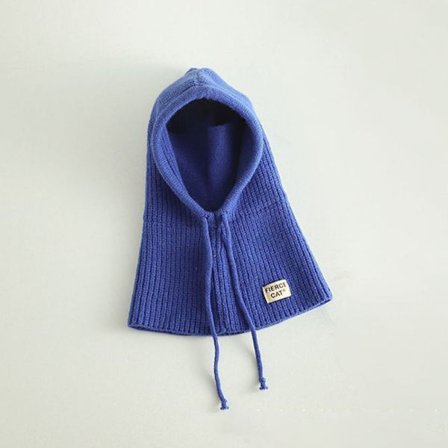 Barnemyk Balaclava-genserhatt for barn BLÅ