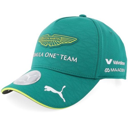 Puma - Motor Grön adjustable Keps - Kids Aston Martin F1 26 Team Green A-Frame Adjustable @ Hatstore