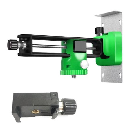 Laser-vaaitin, säädettävä magneettijalusta, pidike, seinäteline 8 12 linjan laser-vaaitimelle, 1/4'' kierrekiinnike pohjalla