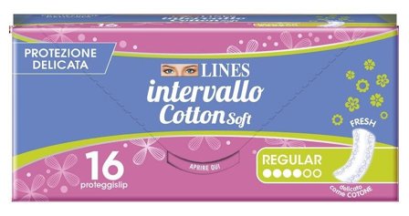Lines Intervallo Cotton Soft Fresh 16 Proteggislip
