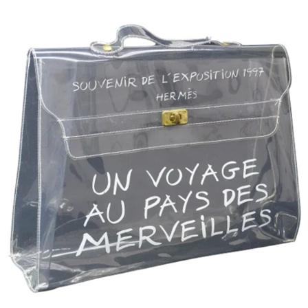 Hermès Vintage Pre-owned Leather handTass , Zwart , Dames , Maat: ONE Size Vintage Tassen