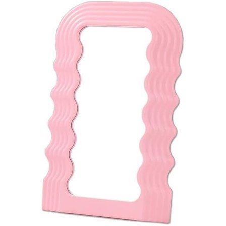 Dekorativt rektangulært veggmontert speil for soverom stue