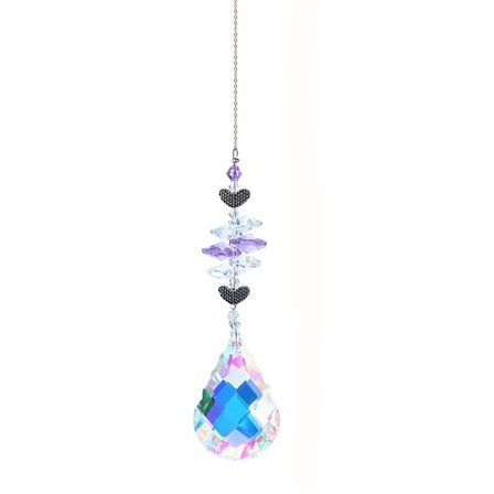 Crystal Sun Catcher Angel Heart 4 4
