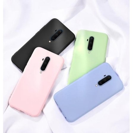 OnePlus 7T Pro - Silicone Case Microfiber