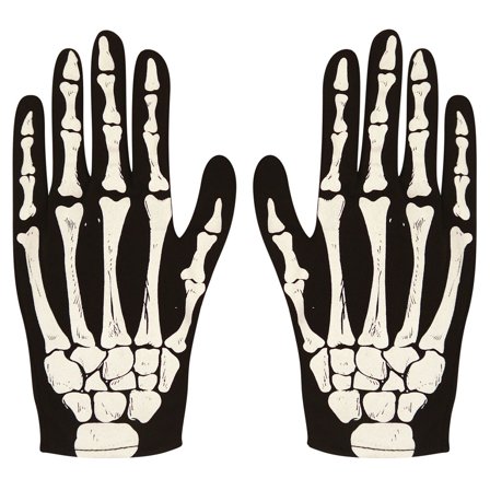 Uhyggelige Skelet Handsker