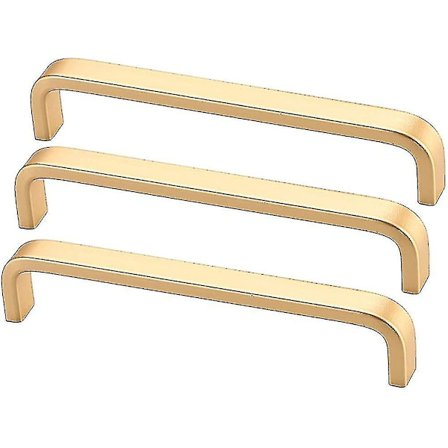 Gyldne skabshåndtag til køkkenskabe, skuffegreb, skabsskuffe, soveværelse