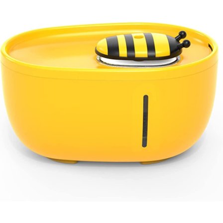 Kattfontän, Katt Dricksfontän 2 L Husdjurs Vatten Skål Fontän Med Pump Bi Utseende Ultra Tyst Autom