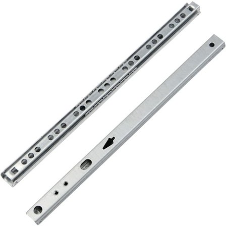 Skuffeskinner 1 Par Kulelager Metall Skuffeskinner Kulelager Skuffeskinner Skuffeskinner Skuffeskinner Kulelager Møbler Skuffeskinner 246*17*10mm