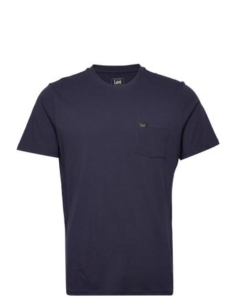 Pocket Tee Navy Lee Jeans