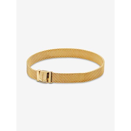 Pandora - P Reflexions Mesh Armbånd - 14k guldbelægning
