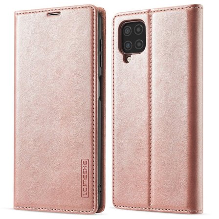 LC IMEEKE Samsung Galaxy A22 4G cover - Rose gold-colored