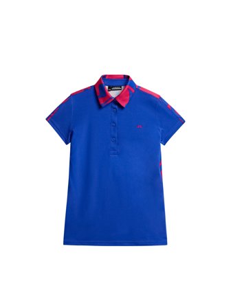 J.Lindeberg - Golf - Cara Polo - Blue - - XL