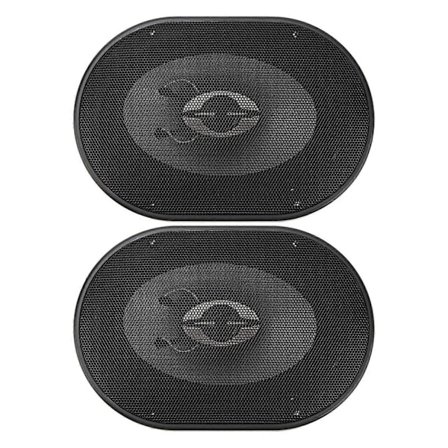 Pari 2-tie koaksiaalikaiuttimia 380W Iskunkestävä stereokaiutin Universaali autoihin, matkailuautoihin, mönkijöihin ja moottoripyöriin