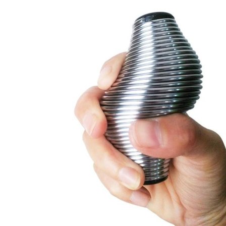 Anti Stress Ball Metal Fjær Grip Ball Hand Finger Fitness Ball Grip Strength Enhancer Lindre Angst Dekompresjon Leker