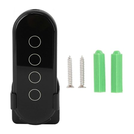 Wifi Trådløs Smartknapp for ZigBee for TUYA 4 Knapper 3-veis Fjernkontroll for Hjem Svart DPM