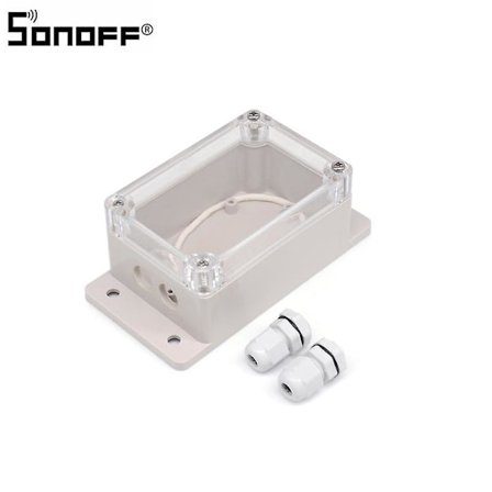 Sonoff IP66 Vanntett Dekselkasse For Sonoff Basic/rf/dual/pow/th16/g1