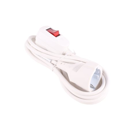 Jatkokaapeli maadoitettu 3x1.0 katkaisija 3 m