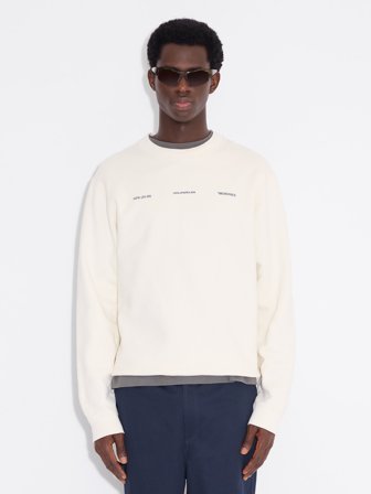 Holzweiler Duke National Sweater - Ecru - Men's - XS