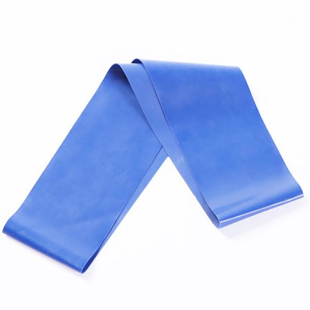 3 stk. blå fitness elastikbånd, 5 modstandsniveauer, træningselastikker, modstandsbånd til pilates yoga i fitnesscentret