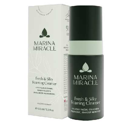 Marina Miracle Fresh And Silky Foam Cleanser Rengöring Unisex 100 ml
