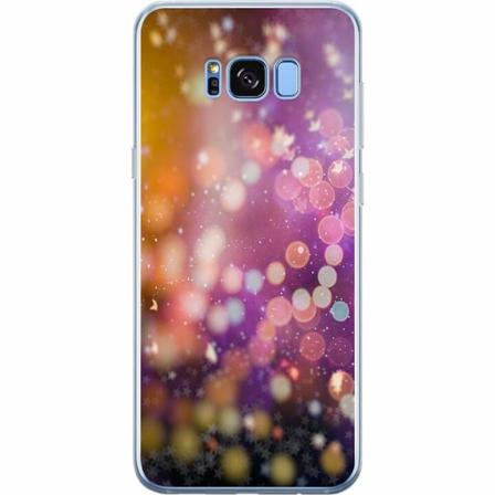 Samsung Galaxy S8+ Genomskinligt Skal Glitter