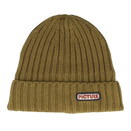 Picture - Vert cuff Bonnet - Ship Beanie Army Green Cuff @ Hatstore