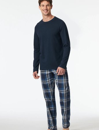 Schiesser Shirt 1/1 - Navy - S