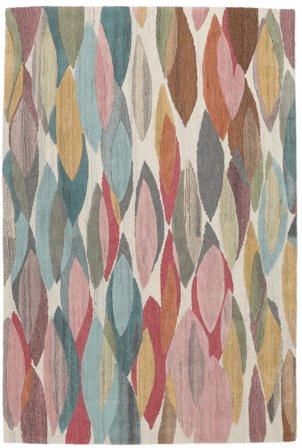 Electra Tæppe - Multicolor 200X300 Uld, I Moderne Stil
