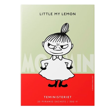 Teministeriet Moomin Tea 20 breve Little My Lemon, Helse & Madvarer, Te, Øvrig Te