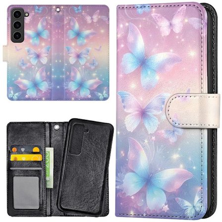 Samsung Galaxy S23 - Lommebok Deksel Butterflies