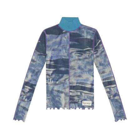 Diesel, Turtleneck Blauw, Dames, Maat:XS