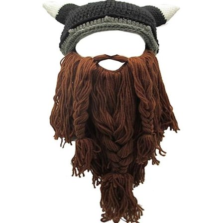 Café Beard Vinterhue Håndlavet Strikket Varm til Mænd og Kvinder