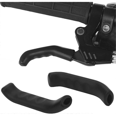 Sykkelbremsehendel Erme, Silikon Gel Bremse Grep Beskyttelsesdeksel Sykkelbremsehåndtak Beskytter for Terrengsykkel, Landeveissykkel, 1 Par[D]