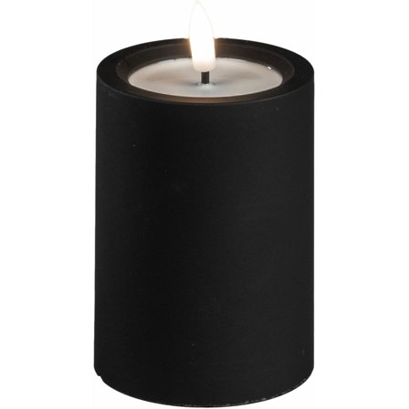 Konstsmide - LED-lys Blockljus svart 10cm Svart