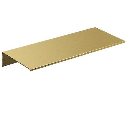 Messing veggmontert dusjkabinett Oppbevaringshylle Børstet gull Baderomstilbehør