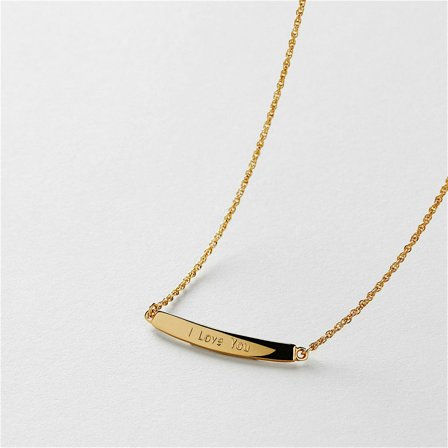 Nee Engraving Necklace