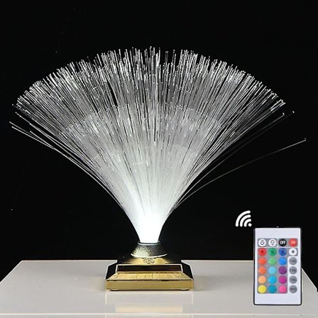 Led Fiber Optic Light Room Decoration Starlight Atmosphere Light Colorful Touch Charging Fantasy Starry Night Light Table Lamp