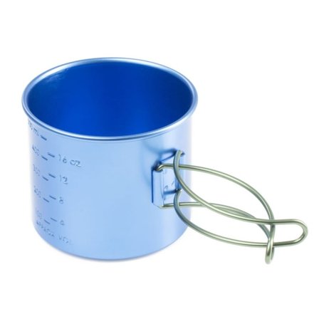 GSI Outdoors Bugaboo 20 Oz Bottle Cup eating utensils Blue OneSize
